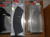 AK - 47,
INTER-ORDNANCE,
7.62 X 39,
TACTICAL
RIFLE,
BAYONET
LUG,
ADJUSTABLE
SIGHTS, COMES
WTIH
TWO 30 RD., MAGAZINES FACTORY, NEW
IN
BOX
- 23 of 26