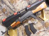 AK - 47, INTER-ORDNANCE, 7.62 X 39, TACTICAL
RIFLE, WOOD STOCK, BAYONET
LUG, ADJ. SIGHTS, COMES
WTIH
TWO 30 RD
MAGAZINES, FACTORY
NEW
IN
BOX
- 5 of 26