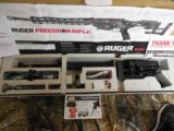 RUGER
PRECISION
308
WIN.
2-10-round Magpul PMAG Magazines,
Chrome-Lined Hammer-Forged.
Chrome Molley Barrel,
N.I.B.
BOX !!!! - 1 of 25