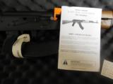 AK-47
CENTURY
ARMS
RAS47S,
7.62 x 39,
2 - 30
ROUND
MAG,
WALNUT
STOCK,
SIDE
SCOPE
MOUNT,
ADJ.
SIGHTS,
AMERICAN
MADE,
NEW
IN
BOX - 7 of 23