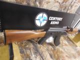 AK-47
CENTURY
ARMS
RAS47S,
7.62 x 39,
2 - 30
ROUND
MAG,
WALNUT
STOCK,
SIDE
SCOPE
MOUNT,
ADJ.
SIGHTS,
AMERICAN
MADE,
NEW
IN
BOX - 5 of 23