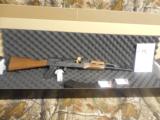 AK-47
CENTURY
ARMS
RAS47S,
7.62 x 39,
2 - 30
ROUND
MAG,
WALNUT
STOCK,
SIDE
SCOPE
MOUNT,
ADJ.
SIGHTS,
AMERICAN
MADE,
NEW
IN
BOX - 2 of 23