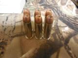 WINCHESTER
38
SPECIAL
+ P,
130
GRAIN,
BONDED
JACKETED
HOLLOW
POINT,
950
F. P. S.
50
ROUND
BOXES - 12 of 18