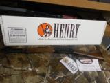 HENRY
PISTOL
# HML002070M, YES
THATS
RIGHT A
LEVER
ACTION
22
MAGNUM
RIFLE / PISTOL 12.5"
BARREL, 8 ROUND, WALNUT
STOCK
FACTORY NEW IN - 4 of 25