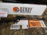 HENRY
PISTOL
# HML002070M, YES
THATS
RIGHT A
LEVER
ACTION
22
MAGNUM
RIFLE / PISTOL 12.5"
BARREL, 8 ROUND, WALNUT
STOCK
FACTORY NEW IN - 1 of 25