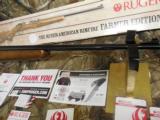 RUGERAMERICAN, #08345.22-WMR, 9-SHOT. BOLTACTION,AMERICANFARMER,(TALO),GOLDBEADFRONT& REARADJUSTABLESIGHTSNEWINBOX - 7 of 24