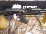 AK-47
CENTURY
ARMS,
RAS47S,
ALL
BLACK,
7.62 X 39,
30
ROUND
MAGAZINE,
ADJUSTABLE
SIGHTS,
100 %
AMERICAN
MADE,
FACTORY
NEW
IN
BOX
- 5 of 26