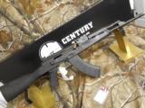 AK-47
CENTURY
ARMS,
RAS47S,
ALL
BLACK,
7.62 X 39,
30
ROUND
MAGAZINE,
ADJUSTABLE
SIGHTS,
100 %
AMERICAN
MADE,
FACTORY
NEW
IN
BOX
- 10 of 26