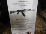 AK-47
CENTURY
ARMS,
RAS47S,
ALL
BLACK,
7.62 X 39,
30
ROUND
MAGAZINE,
ADJUSTABLE
SIGHTS,
100 %
AMERICAN
MADE,
FACTORY
NEW
IN
BOX
- 16 of 26