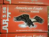 TRACERSFORMOSTALLAR-15&OTHER5.56NATO/223RIFLES,64 GRAINSVELOCITY3.020F.P.S.20ROUNDSPERBOXALLNEWAMMO. - 3 of 16
