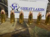 9 - MM
AMMO,
GREAT
LAKES, 115
GRAIN / COPPER
METAL JACKET, REMANUFACTURED, GREAT
PRACTICE
AMMO, - 9 of 17