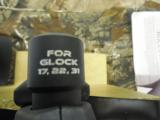 BRACE
FOR
GLOCK
17,
22,
31,
MICRO
RONI,
POP
UP
SIGHTS,
LIGHT,
ONE
POINT
SLING,
FOLDING
STOCK
GUN
IS
EXTRA,
NEW
IN
BOX - 16 of 25