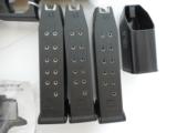 GLOCK
G-21
GEN-4,
45 A.C.P.
3 - 13
ROUND
MAGAZINES,
Barrel Type:Octagonal Rifled,
FACTORY
NEW
IN
BOX - 10 of 17