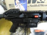 S&W M&P15
SPORT II
AR-15,
5.56 NATO,
BARREL,
2
30 + 1
MAGAZINES,
6 POSITION
STOCK, FLASH
SUPPESSER, SAFETY BULLET
BUTTON
FACTORY
NEW
IN - 8 of 23