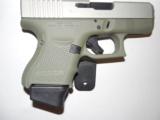 GLOCK
Gen 4 - G-26
USA
(Davidson Special Edition) Cerakote
Forest
Green
9 - MM,
3 -
MAGS,
3.42"
BARREL,
FACTORY
NEW
IN
BOX - 16 of 24