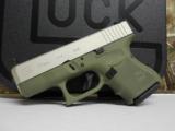 GLOCK
Gen 4 - G-26
USA
(Davidson Special Edition) Cerakote
Forest
Green
9 - MM,
3 -
MAGS,
3.42"
BARREL,
FACTORY
NEW
IN
BOX - 12 of 24