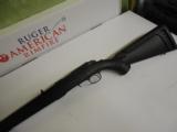 RUGER
AMERICAN,
22 - L. R. BOLT ACTION,
ADJUSTABLE
SIGHT,
TAKES
ALL
10/22 MAGAZINES,
FACTORY
NEW
IN
BOX - 9 of 25