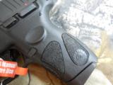 TAURUS
PT 111 GEN 2,
9-MM
WITH
LASER,
2- 12 ROUND
MAGAZINES,
COMBAT
SIGHTS.
3.3"
BARREL,
FACTROY
NEW
IN
BOX.. - 9 of 25