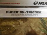 RUGER
BX - TRIGGER,
2.75 LBS
PULL,
NEW
DROP
IN
TRIGGER
FOR
ALL
RUGER
10 / 22
AND
RUGER
CHARGERS
N.I.B. - 6 of 13