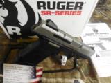 Ruger # 3313, SR9C Compact,
Double 9mm Luger,
3.4" BARREL,
1-10+1 & 1- 17+1
RD.
MAGS,
Black Polymer Grip Stainless Steel
FACTORY
NEW
IN
- 14 of 25