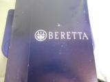 BERETTA
M-9,
4.9" BARREL,
3 - 15
ROUND
MAGAZINES,
3- DOT
CONFIGURATION
SIGHTS,
AMBIDEXTROUS
SAFETY,
FACTORY
NEW
IN
BOX - 12 of 18