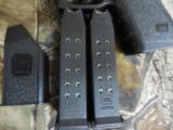 GLOCK
G-23
PREOWNED,
GREAT
SHAPE,
40
S&W,
2-13
ROUND
MAGAZINES
NIGHT
SIGHTS,
HAS
CASE
&
PAPER
WORK, - 18 of 23