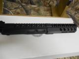 UPPER
COMPLETE,
P.S.A.,
9-MM,
4.0" BARREL,
WITH FLASH
CAN,
FULL
PICATINNY
TOP
RAIL,
FULLY
COMPLETE
UPPER,
FACTORY
NEW
IN
BO - 3 of 26