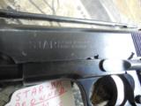 CI STAR,
BM PISTOL 9MM LUGER,
2-8 RD MAG. GOOD CONDITION,
WITH
ORIGINAL
CASE,
MANUAL
&
CLEANING
ROD..
- 6 of 24