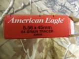 223 / 5.56
TACTICAL
TRACER
AMMO,
64 GRAIN,
F.M.J..,
500
ROUND
CASE,
NEW
PRODUCITION.
- 6 of 15