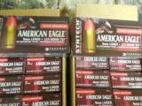 AMERICAN
EAGLE
(FEDERAL)
Syntech
9-MM
Luger
cartridges
feature
a
115- grain
total
Syntech
Jacket
50
ROUND
BOX. - 9 of 21