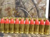 AMERICAN
EAGLE
(FEDERAL)
Syntech
9-MM
Luger
cartridges
feature
a
115- grain
total
Syntech
Jacket
50
ROUND
BOX. - 1 of 21