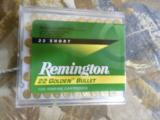 REMINGTON
GOLDEN
BULLET,
22
SHORTS,
HIGH
VELOCITY,
29
GRAIN,
PLATED
ROUND
NOSE, JUST
IN,
100
ROUND
BOXES !!!!!!!
- 2 of 14