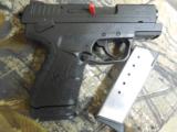SPRINGFIELD
XDE - 45
ACP,
3.3"
BARREL,
2 - MAGAZINES,
1-7 & 1-6 ROUND,
RED
FIBER
OPTIC
FRONT
SIGHT
2
WHITE
DOT
REAR.
FACTORY - 5 of 20