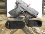 SPRINGFIELD
XDE - 45
ACP,
3.3"
BARREL,
2 - MAGAZINES,
1-7 & 1-6 ROUND,
RED
FIBER
OPTIC
FRONT
SIGHT
2
WHITE
DOT
REAR.
FACTORY - 15 of 20