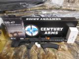 AK-47
CENTURY
ARMS, PAP M92
PISTOL,
7.62X39,
10" Barrel,
QUAD RAIL,
STABILIZING BRACE,
1 - 30
ROUND
STEEL
MAGAXINE,
FACTORY
NEW
IN - 13 of 24