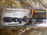 SALE!!! SCOPES,
TRUGLO
BUCKLINE
BDC,
3-9X40 MM,
BLACK,
WITH
WEAVER
RINGS,
FACTORY
NEW
IN
BOX - 2 of 14