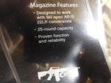 AR-15
22 L.R. CONVERSIONS,
25
ROUND
MAG.,
FOR
22 L.R.
AR-15
RIFLES
- 5 of 17