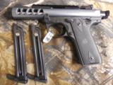RUGER
MARK
IV, 22/45
LITE
22 L.R
#43918
4.4"
BARREL. BULL,
THREADED
DMD
GRAY
TWO
10
ROUND
MAGS,
ADJUSTABLE
SIGHTS,
- 11 of 22