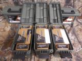9-MM
AMMO,
BLAZER
BRASS,
350
ROUND
AMMO
CAN,
115
GRAIN,
F.M.J.
NICE
NEW
SHINNY
BRASS,
IN
7 - 50
ROUND
BOXES
IN
AMMO
CAN !!!! - 3 of 17