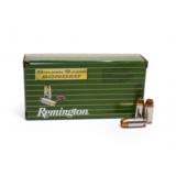 Remington
Golden
Saber
Bonded . 40 S&W
165
Grain
B.J.H.P.
the ultimate extension of our revolutionary Golden Saber HPJ™ bullet concept.
- 2 of 11