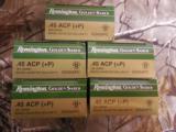 S&W
M&P
45 A.C.P,.
PRE-OWNED,
ALMOST
NEW,
NIGHT
SIGHT,
3 - 10 + 1 ROUND MAGAZINES,
HARD
CASE, NO
DISAPPOINTMENT
HERE,
SEE
PICTURES!!! - 22 of 25