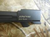 GLOCK
4.49 "
BARREL,
( ALPHA
WOLF # AW-229N ),
CAL.
9- M M,
FOR
GLOCKS
G-22 & G-31,
NEW
IN
BOX - 8 of 18