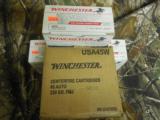 WINCHESTER
45 ACP
230
GRAIN,
200
RD.
BOXES,
FMJ,
BRASS
CASSES,
835
F.P.S.,
ENERGY
356,
NEW
IN
BOX - 8 of 14