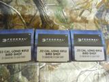 FEDERAL
22
L.R. BIRD
RAT
SHOT,
25
GRAIN
# 12
LEAD
SHOT,
50
ROUND
BOXES
NEW
IN
BOXES
- 1 of 16