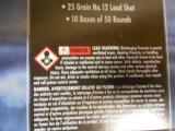 FEDERAL
22
L.R. BIRD
RAT
SHOT,
25
GRAIN
# 12
LEAD
SHOT,
50
ROUND
BOXES
NEW
IN
BOXES
- 3 of 16
