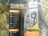 ETS C.A.M. RIFLES, 223, 5.56, 300 B.O., 7.62X39, 308, 9-MM
UNIVERSAL
LIGHTNING
FAST RIFLE
MAGAZINE
LOADER,
SINGLE OR
DOUBLE STACK MAGAZINES,
- 3 of 17