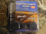 GUN
CONCEALMENT
MAGNET
FOR MOST
AUTOMATICS & REVOLVERS ,
WORKS
UNDER YOUR DESK
OR
UNDER
YOUR
CAR
DASHBOARD - 2 of 11