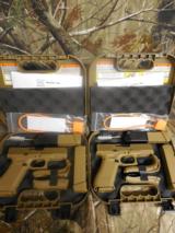 GLOCK
G-19X
GEN - 5,
TAN,
9-MM
3- MAGAZINES, 2-19 RD. MAGS & 1-17 RD. MAG. NIGHT SIGHTS, Finish Bronze Nitron,
HAVE
ONE
LEFT
AT
THIS
TIME - 1 of 26