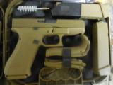 GLOCK
G-19X
GEN - 5,
TAN,
9-MM
3- MAGAZINES, 2-19 RD. MAGS & 1-17 RD. MAG. NIGHT SIGHTS, Finish Bronze Nitron,
HAVE
ONE
LEFT
AT
THIS
TIME - 3 of 26