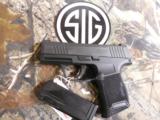 SIG
SAUER
P365,
Micro - Compact,
Double, 9mm Luger, 3.1", 10+1
flush fit and extended grip
Black Polymer Grip Black Stainless Steel - 3 of 21